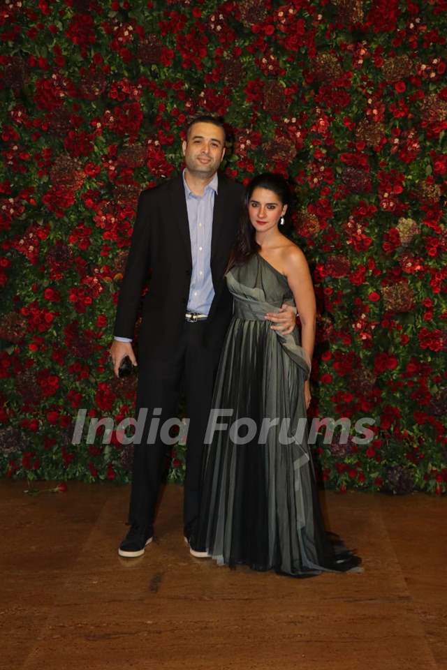 Shruti Seth at Ranveer Deepika Wedding Reception Mumbai