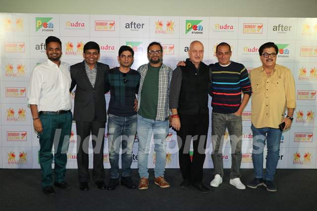 The Accidental Prime Minister's cast at it's trailer launch