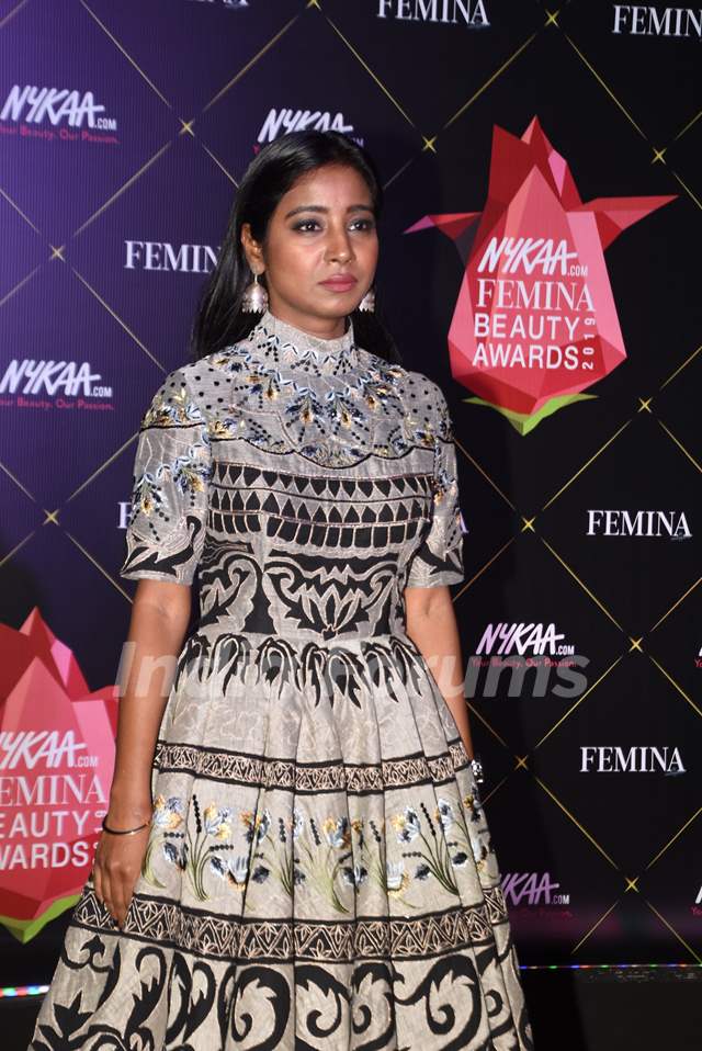 Shilpa Rao at Nykaa Femina Beauty Awards 2019
