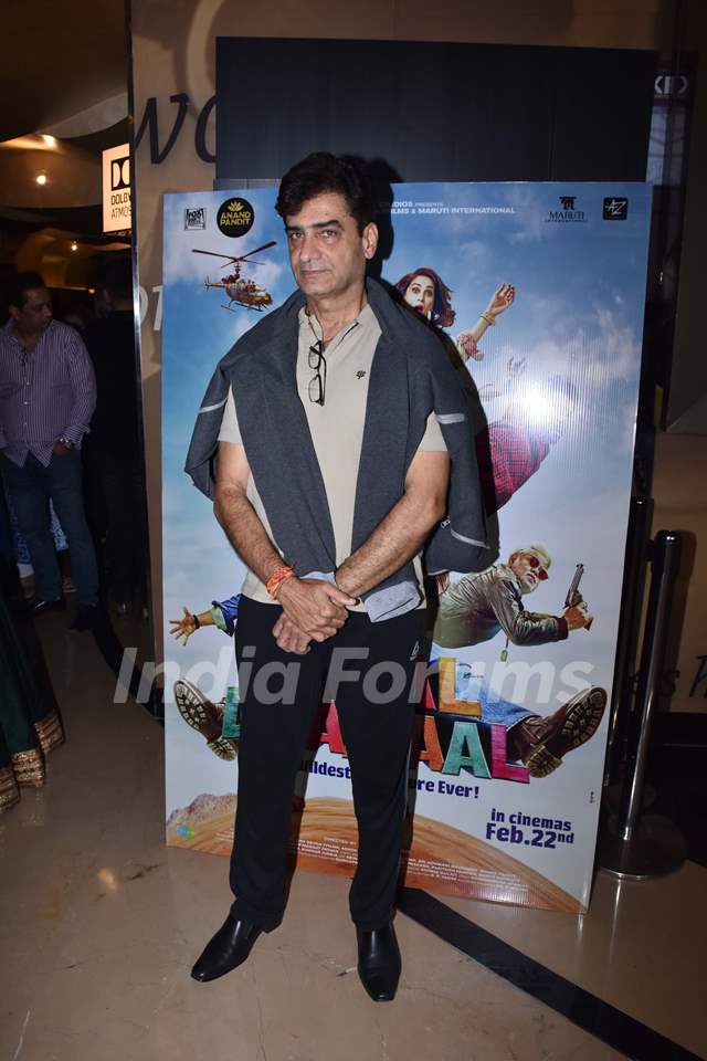 Indra Kumar at the special screening of Total Dhamaal