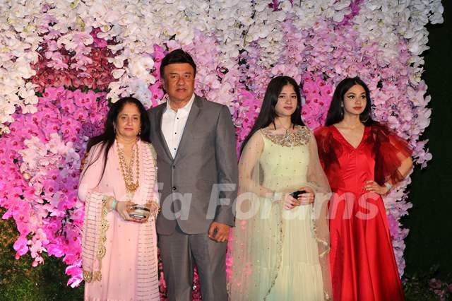 Anu Malik and family at Ambani Wedding!