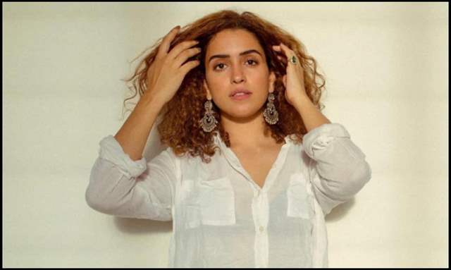 Sanya Malhotra poses for a picture!