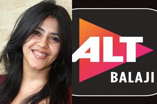 Ekta Kapoor and ALT Balaji's logo