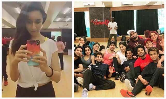 Shraddha starts Street Dancer rehearsals