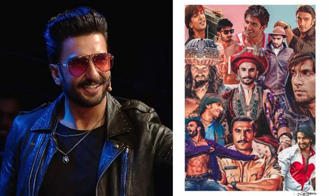 Ranveer Singh shares a collage of his 8 year journey in Bollywood