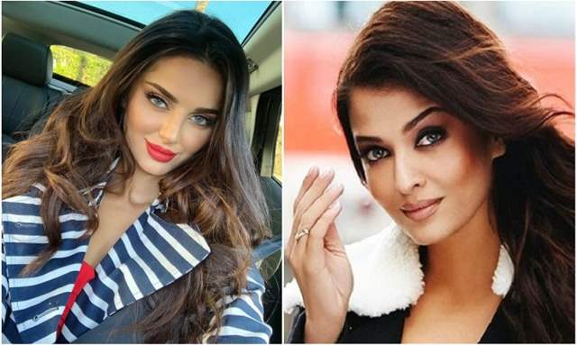 Aishwarya finds a look alike in a model