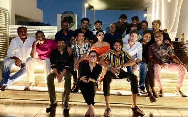 maharshi success party