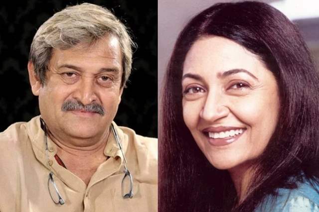 Mahesh Manjrekar and Deepti Naval