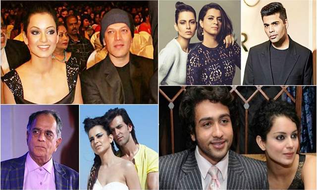 Kangna's controvesial love life and othe controversies