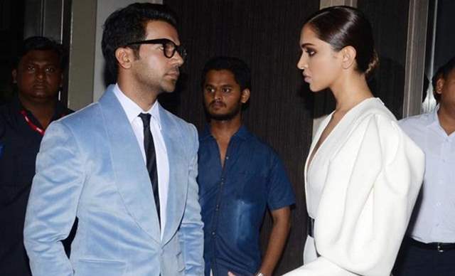 Rajkummar Rao and Deepika Padukone