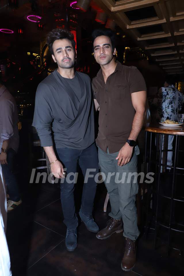 Pearl v. Puri with Rohit Chaudhari snapped at Anita Hassanandani and Pearl Puri's song launch