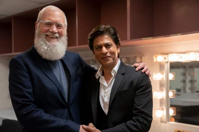 Shah Rukh Khan on David Letterman's show