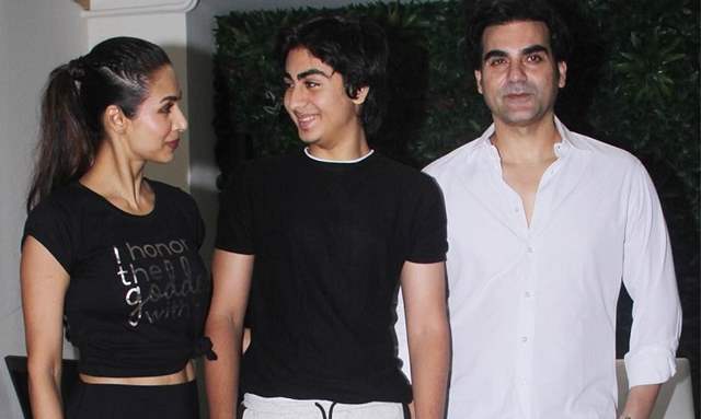 Malaika Arora Arbaaz Khan with son Arhaan Khan