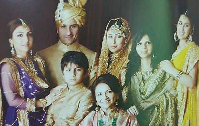 Throwback photo of the Pataudi family