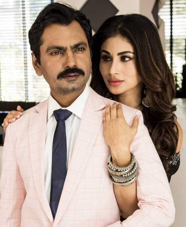 Mouni Roy with Nawazuddin Siddiqui