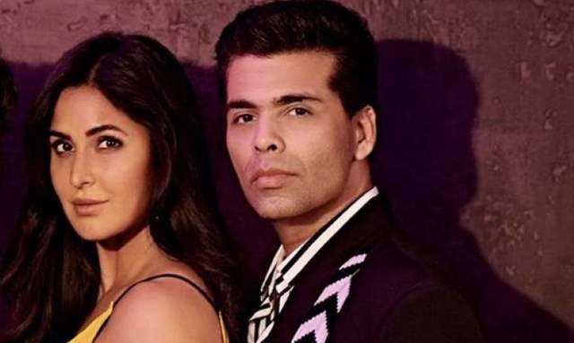 Katrina Kaif with Karan Johar