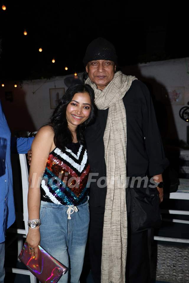 Shweta Basu Prasad And Mithun Chakraborty Snapped At The Success Bash ...