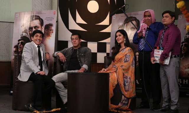 Salman Khan and Katrina Kaif in Bhabhi Ji Ghar Par Hai