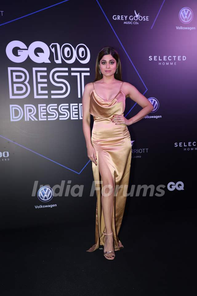 Shamita Shetty In White Dress At GQ Men Of The Year Awards 2017  Glamorous  Indian Models