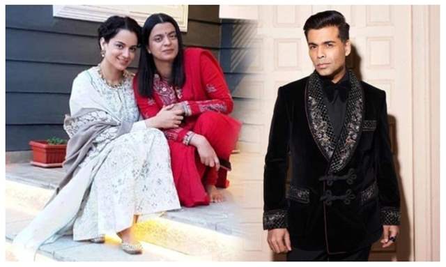 Kangana Ranaut’s sister Rangoli Chandel slams Karan Johar