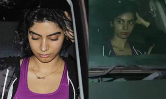 Khushi Kapoor spotted around the town