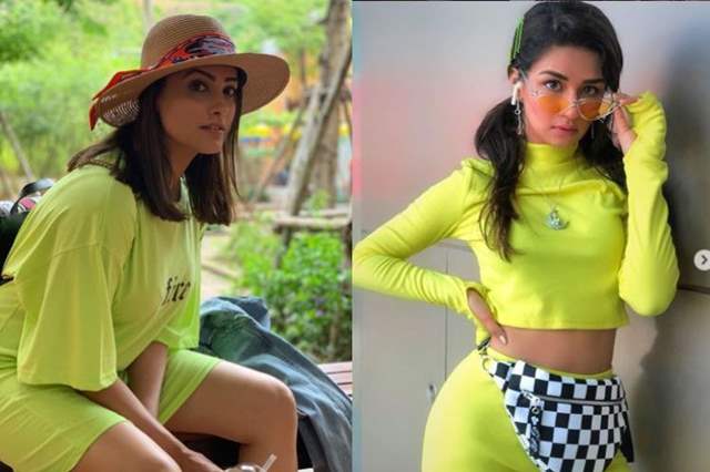 Celebrity Trending Looks: Neon Green