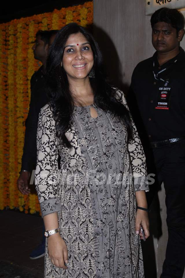 Sakshi Tanwar snapped at Ekta Kapoor's birthday bash
