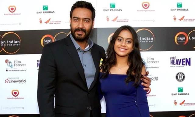 Ajay Devgn and Nysa Devgn