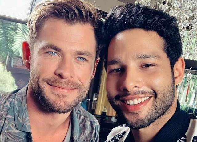 Siddhant Chaturvedi Chris Hemsworth