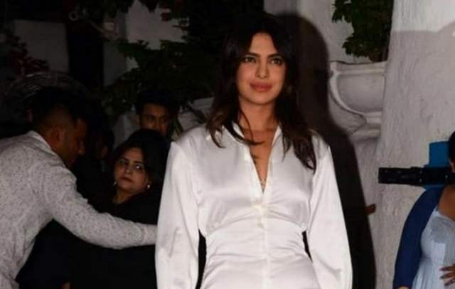 Priyanka Chopra at the wrap-up party of The Sky Is Pink