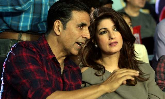 Akshay Kumar and Twinkle Khanna 