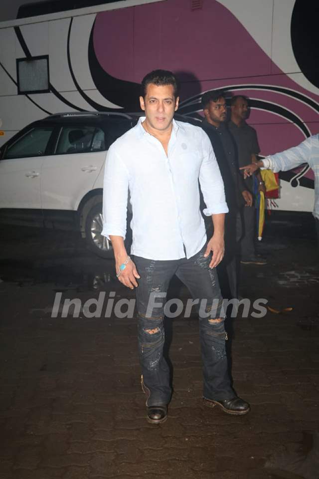 Salman Khan spotted around the town!