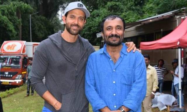 Hrithik Roshan and Anand Kumar