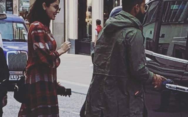 Virat Kohli and Anushka Sharma in London