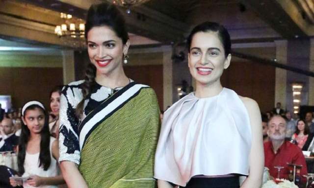 Deepika Padukone and Kangana Ranaut