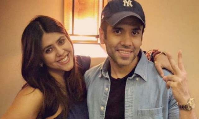 Ekta Kapoor and Tusshar Kapoor