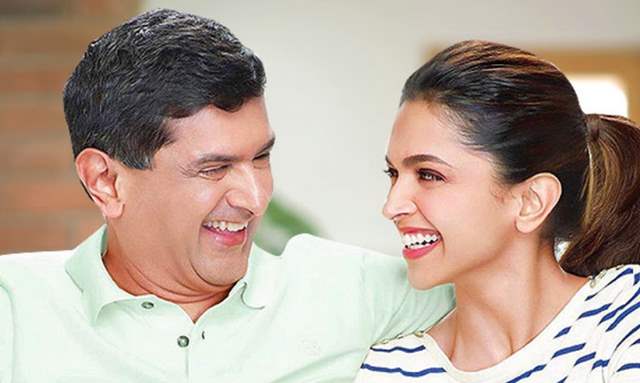 Deepika Padukone and Prakash Padukone