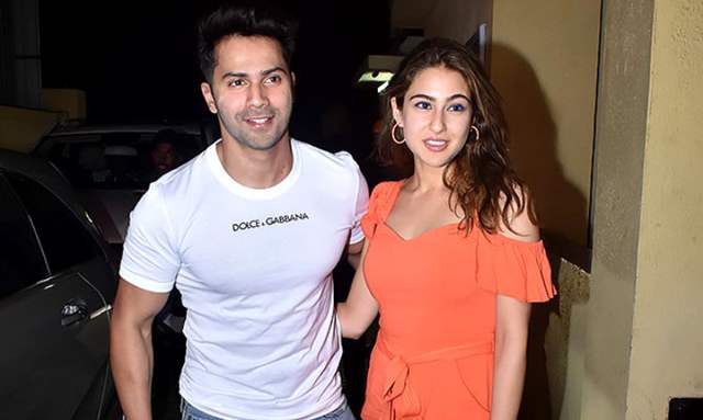 Varun Dhawan and Sara Ali Khan