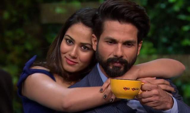 Shahid Kapoor and Mira Rajput