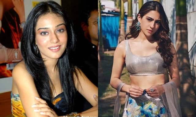 Amrita Rao and Sara Ali Khan