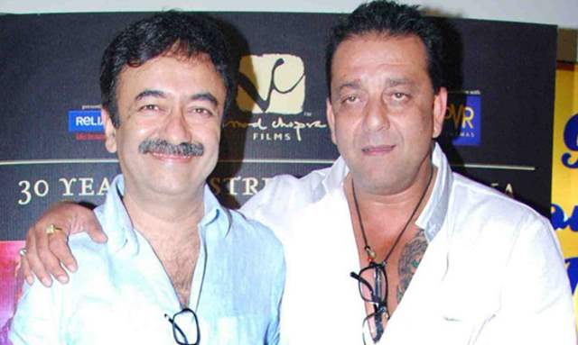 Rajkumar Hirani and Sanjay Dutt