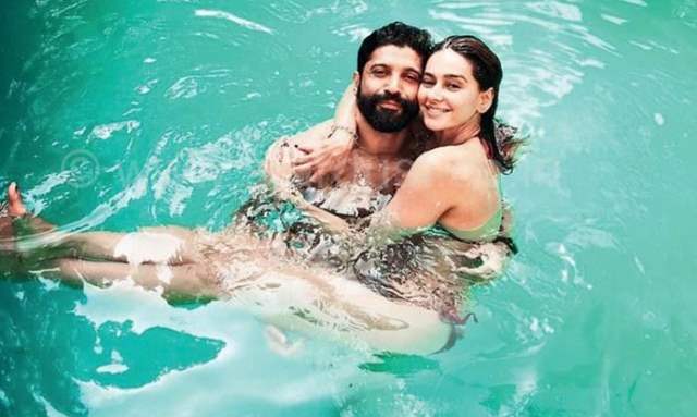 Farhan Akhtar and Shibani Dandekar