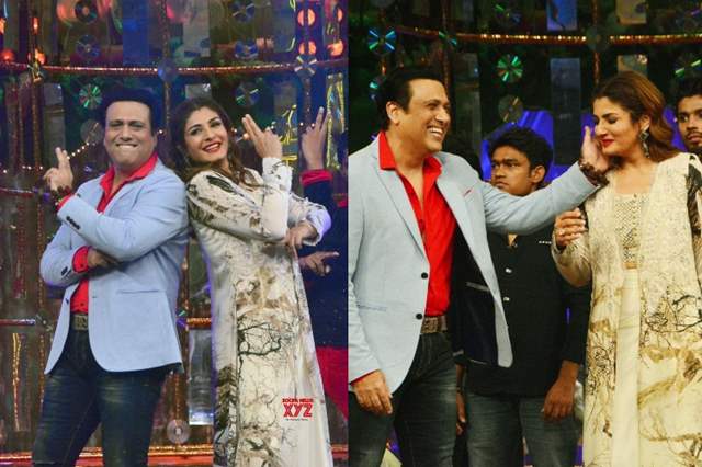 Govinda and Raveena Tandon