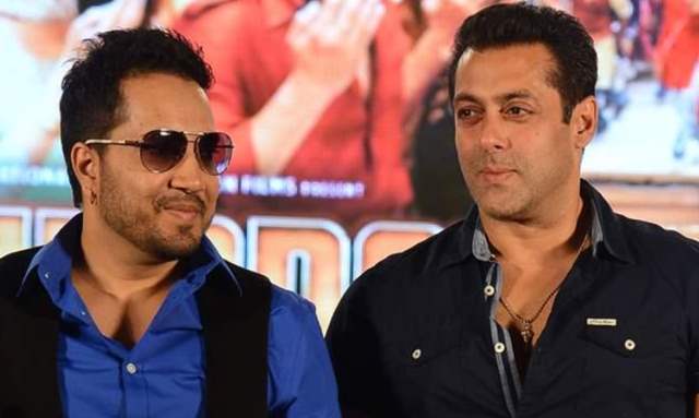 Salman Khan and Mika Singh