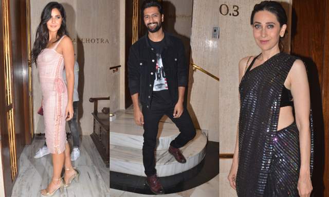 Katrina Kaif , Vicky Kaushal, Karisma Kapoor