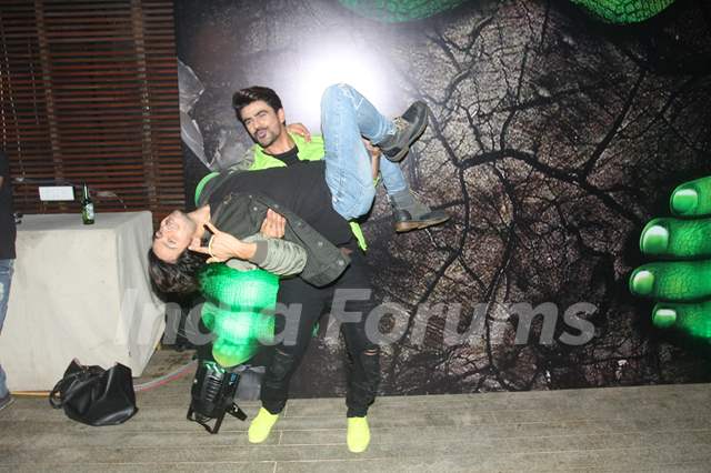 Ankit Mohan and Param Singh at Haiwan Launch party