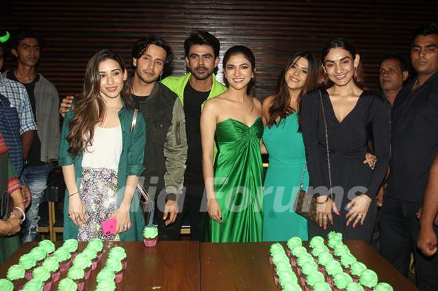 Heli Daruwala, Ankit Mohan, Ridhima Pandit, Param Singh and Ekta Kapoor at Haiwan launch party