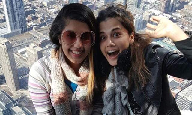 Taapsee and Shagun Pannu