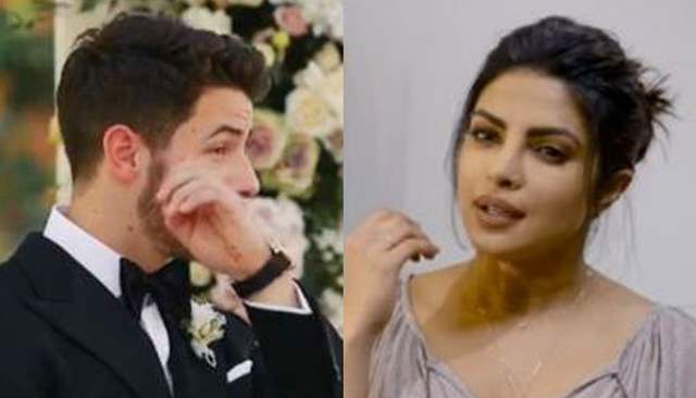 priyanka chopra nick jonas crying