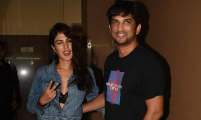 sushant singh rajput and rhea chakraborty